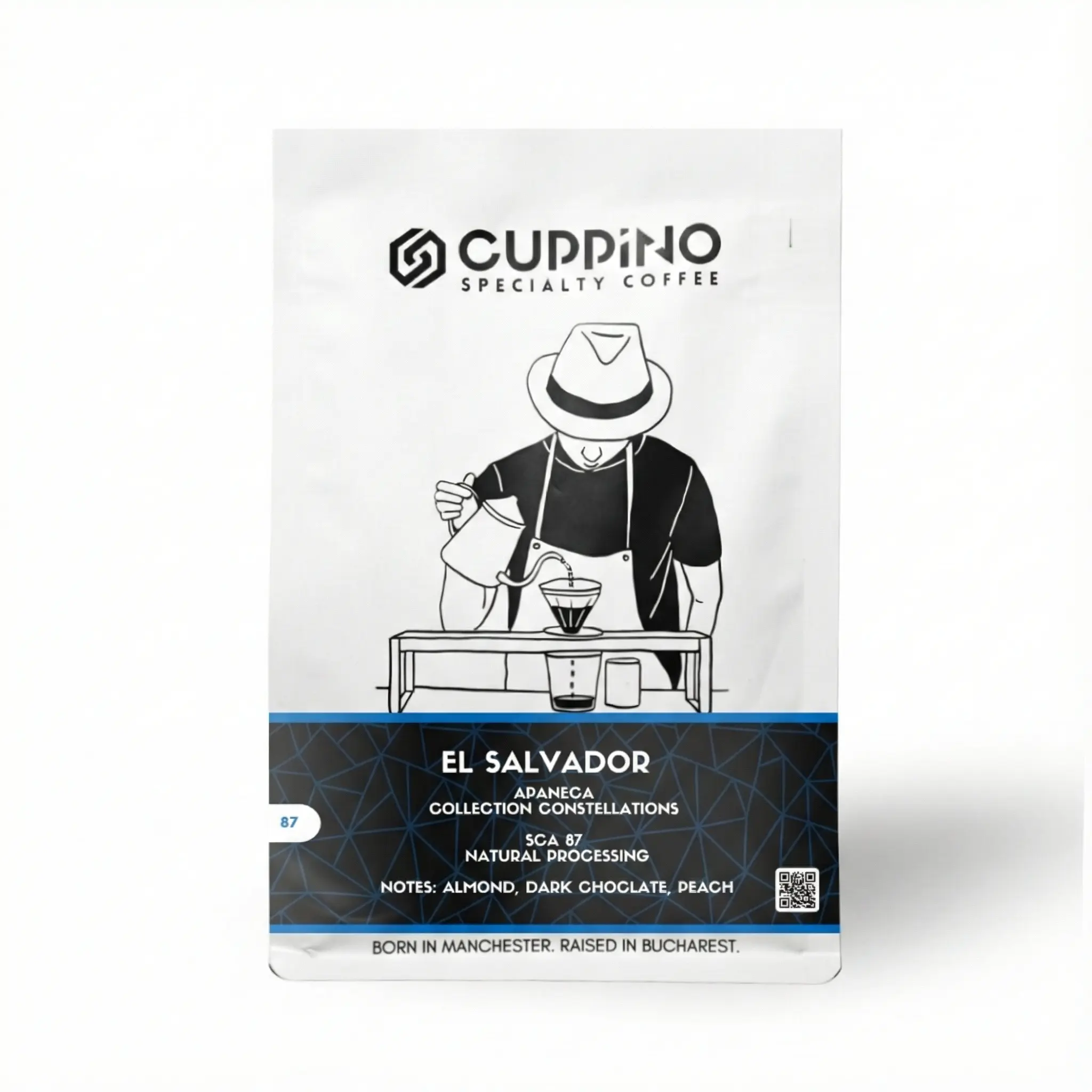 Cafea boabe Single Origin - Cafea boabe Cuppino El Salvador 250 g | Apaneca – ambalaj original