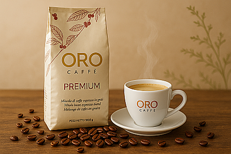 Cafea ORO Premium Bar Blend – 1kg boabe [1]