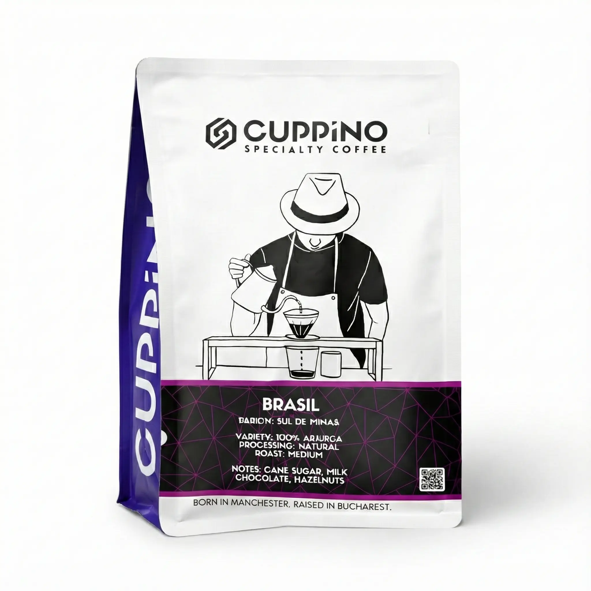 Cafea boabe Cuppino Brazilia Sul de Minas 250 g – ambalaj original [3]