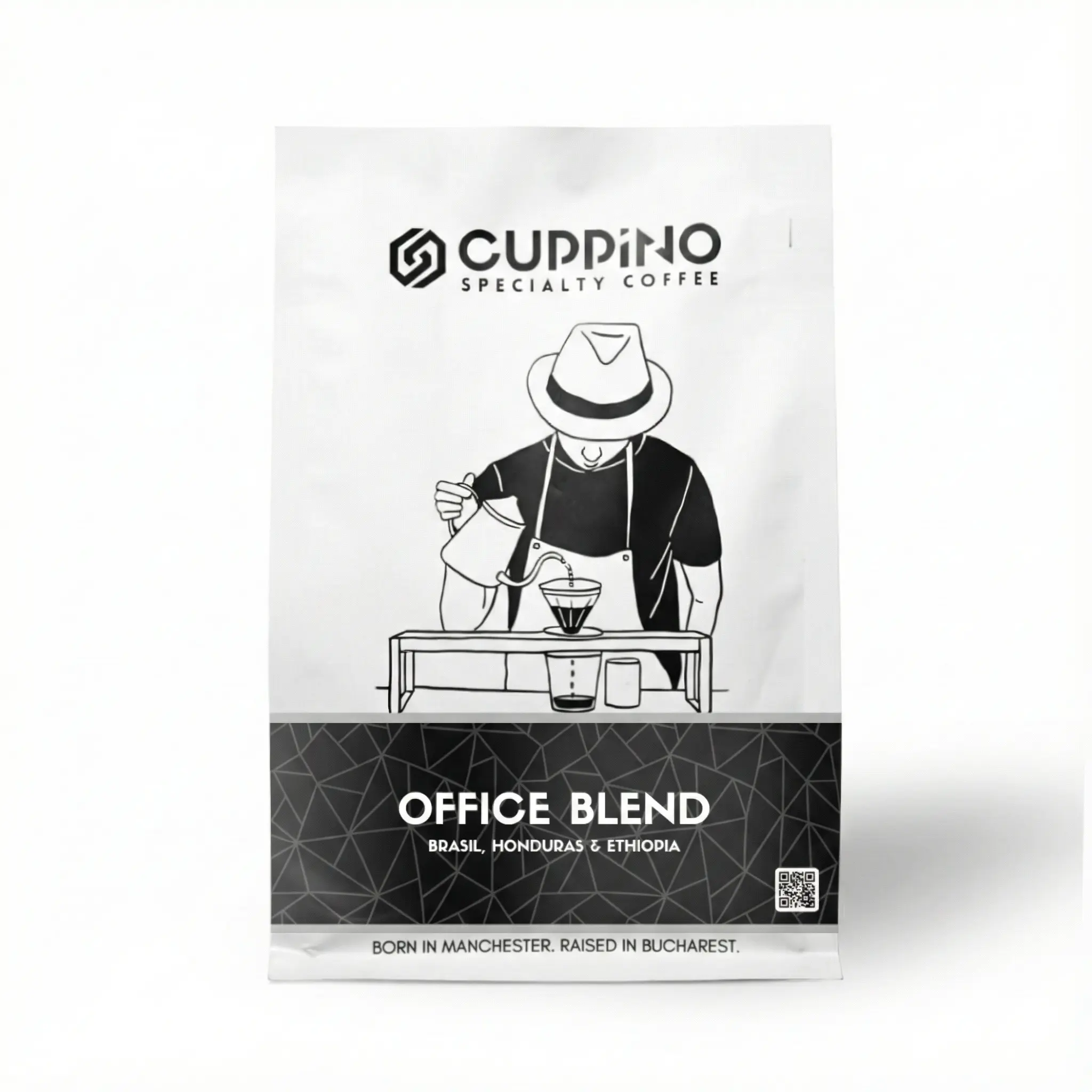 Cafea boabe Cuppino Office Blend – 250 g – ambalaj [0]