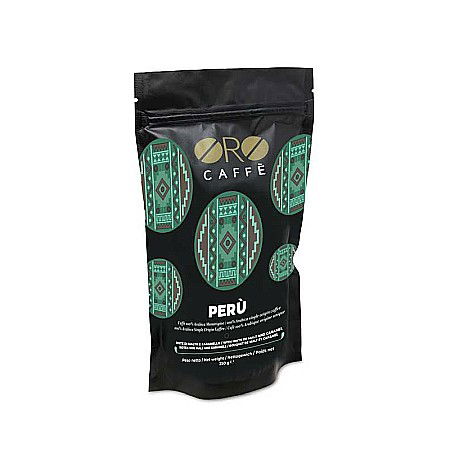 250 Gr - Cafea Peru ORO – 100% Arabica Premium (250g boabe) Subtil, rafinat și cu note de cacao, malț și caramel