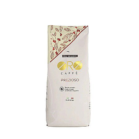 Cafea ORO Prezioso – 100% Arabica, blend floral & delicat (500g boabe) Arome florale și fructate, corp ușor și prăjire artizanală italiană