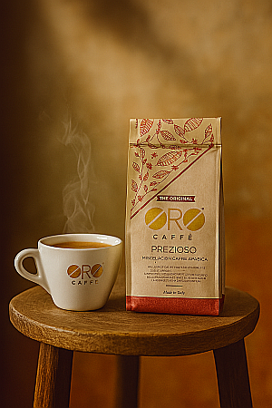Cafea ORO Prezioso – 100% Arabica, măcinată fin (250g) Arome florale și fructate, prăjire artizanală în Italia [2]