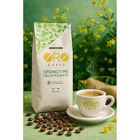 Oro Caffè Springtime Decaffeinato – 500g cafea boabe fără cofeină [2]