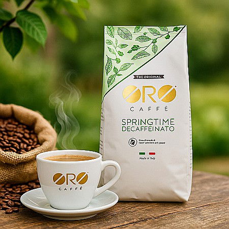 Oro Caffè Springtime Decaffeinato – 500g cafea boabe fără cofeină [1]