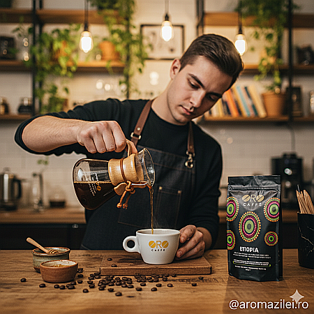 Cafea ORO Etiopia – 100% Arabica Single Origin 250g boabe [2]