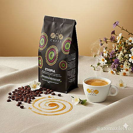 Cafea ORO Etiopia – 100% Arabica Single Origin 250g boabe [4]