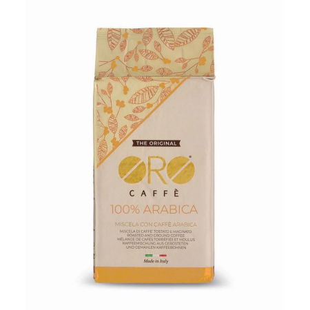 Pachet cadou Aroma Zilei – ceașcă ceramică conică 100 ml cu suport cubic și cafea ORO 100% Arabica 250 g [2]