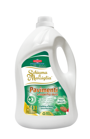 Solutie curatat podele - Detergent igienizant – Pavimenti & Suprafete Dure, Pin salbatic, 5L