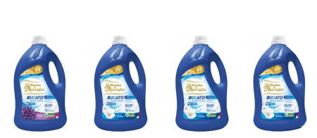 Detergent rufe - Detergent universal Schiuma di Marsiglia set 3+1, 4 x 5L, Freschezza și Lavanda, ideal pentru rufe albe și colorate