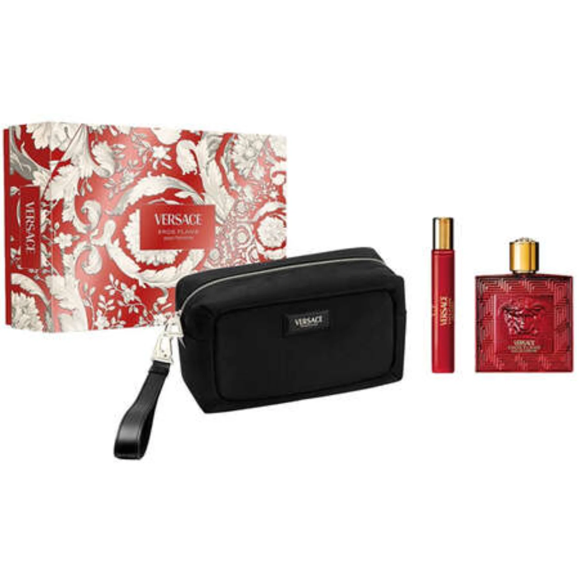 Set Cadou Barbati Versace Eros Flame Apa de Parfum si Miniatura [1]