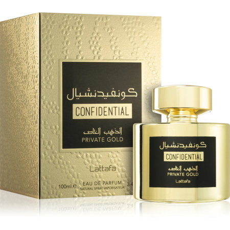 Parfum Arabesc Lattafa Confidential Private Gold Eau De Parfum Unisex 100 ml [1]
