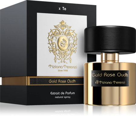 Extract de Parfum - barbati - Tiziana Terenzi Gold Rose Oudh Extrait de Parfum 100ml