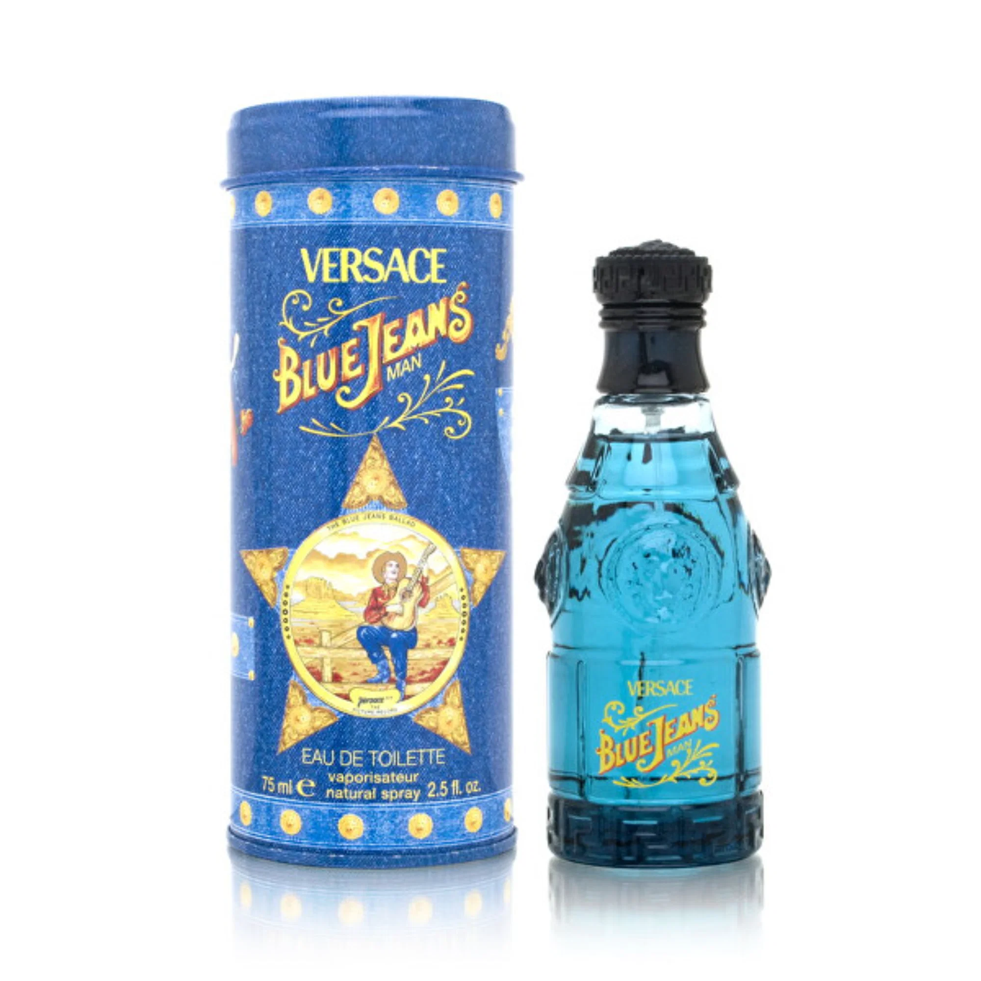 Eau de Toilette - barbati - Parfum Barbati Versace Blue Jeans Eau De Toilette