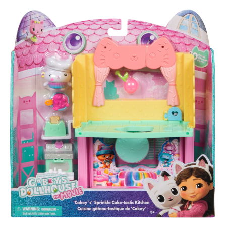 Noutati - GABBYS DOLLHOUSE FILMUL BUCATARIA MAGICA A LUI CAKEYS CU FIGURINE SI ACCESORII