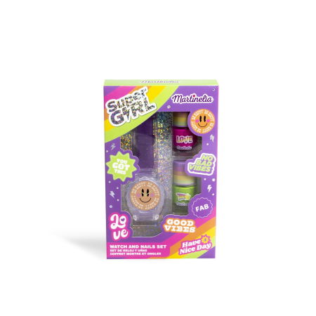 Noutati - MARTINELIA SUPER GIRL SET CEAS SI 2 LACURI DE UNGHII