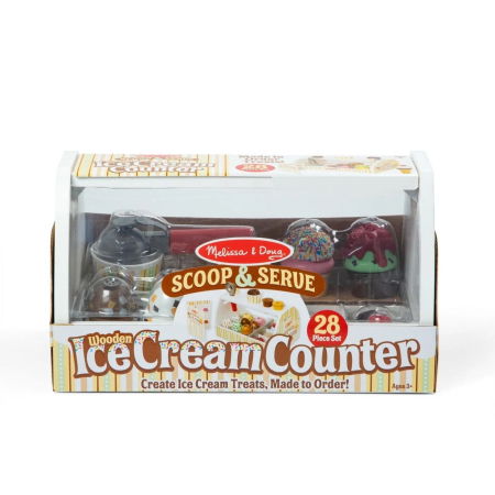 Noutati - MELISSA AND DOUG SET DE JOACA DIN LEMN TEJGHEAUA CU INGHETATA