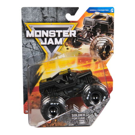 Noutati - MONSTER JAM MASINUTA METALICA SOLDIER FORTUNE BLACK OPS SCARA 1 LA 64