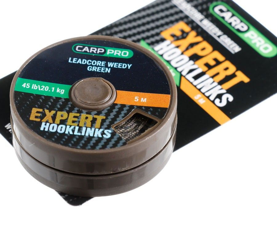 Carp Pro - Fir Leadcore Weedy Green 5m / 45lb [2]