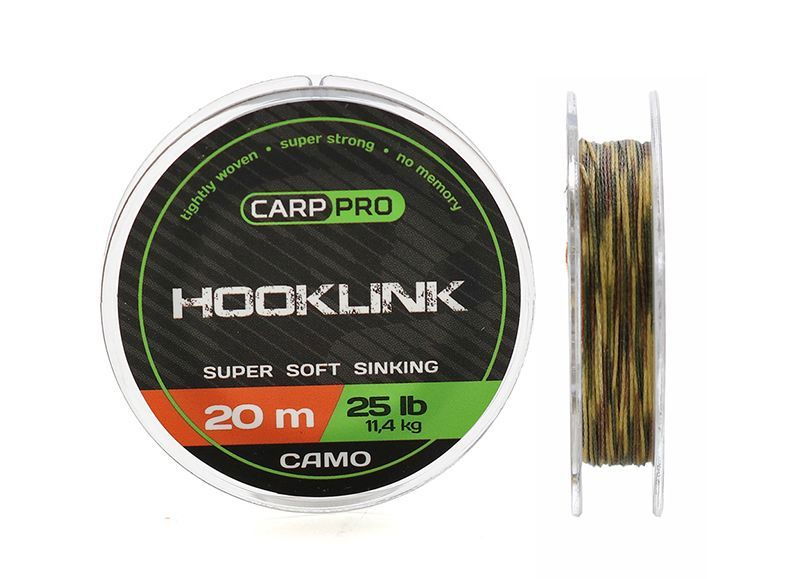 Fir textil Carp Pro Coated Hooklink Camo 15 m [1]