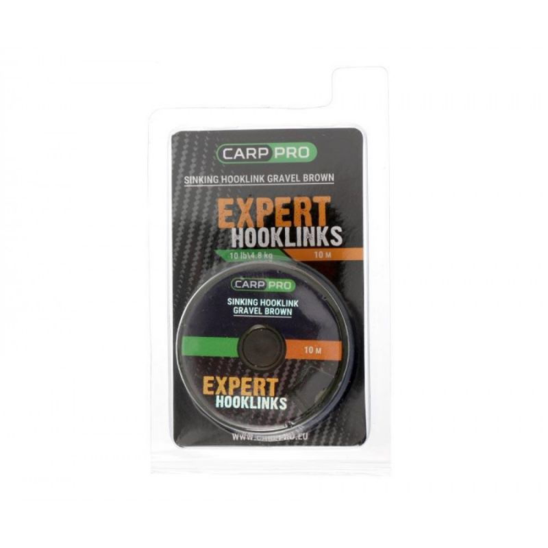 Carp Pro - Fir Textil Gravel Brown Sinking Braid 10m / 10lb [2]