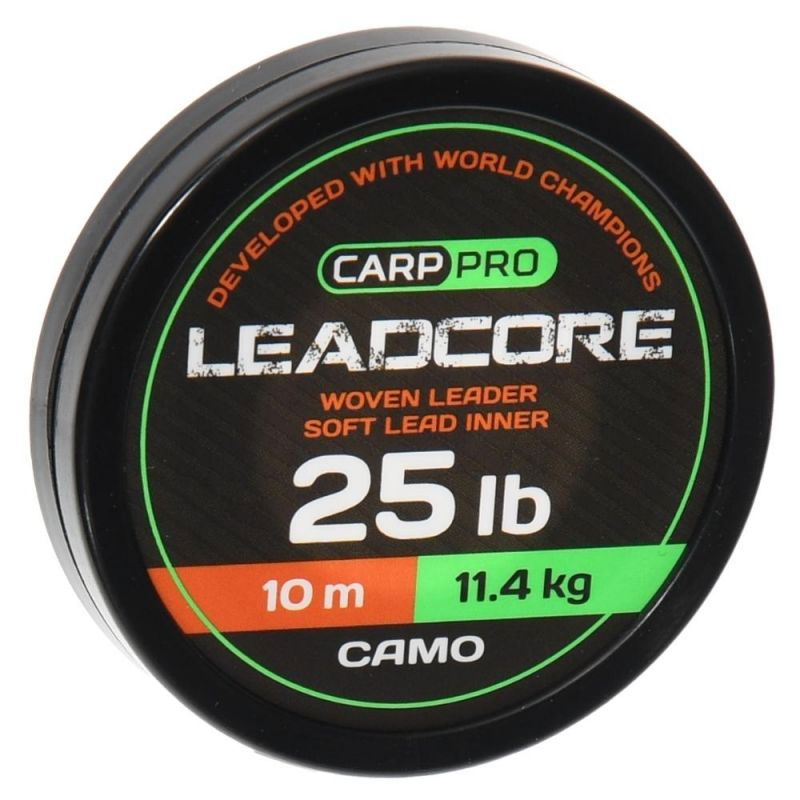 Carp Pro - Fir Textil Leadcore Camo 10m / 25lb [1]