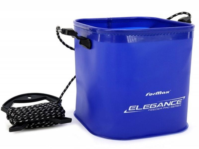 Elegance Feeder Pro - Galeata EVA Pliabila cu Snur pentru Apa / Bac de Nada 20x20x20cm 8L [1]