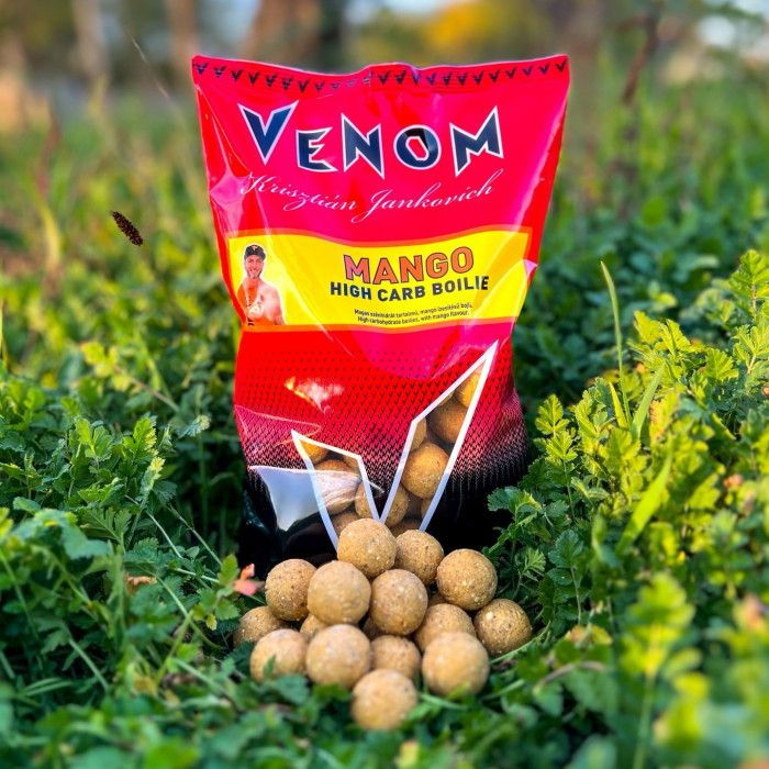 Feedermania - Boilies Venom High Carb Boilie - Mango 20mm, 900g [1]