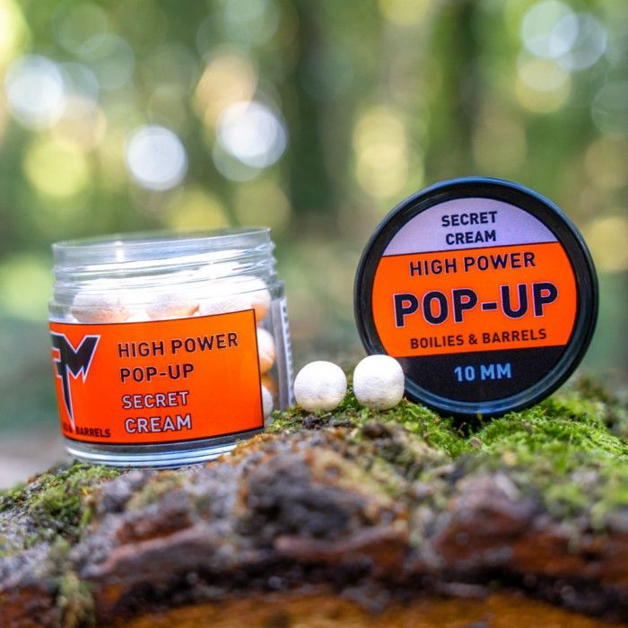 Feedermania - High Power Pop-Up Boilies & Barrels - Secret Cream [1]