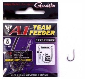 Gamakatsu - Carlige A1 Team Feeder Carp Feeder Nr.10, 15buc/plic [1]