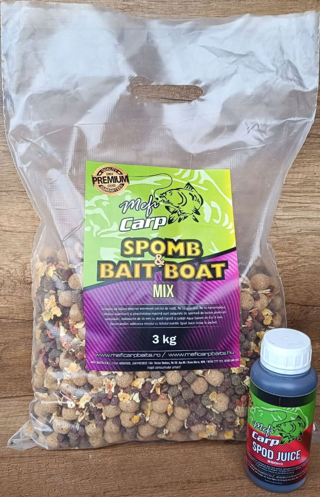 Spomb & Bait Boat Mix – Mefi Carp Baits [1]