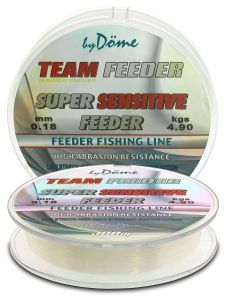 Fire Feeder - Fir Monofilament By Dome Team Feeder Super Sensitiv 300 m