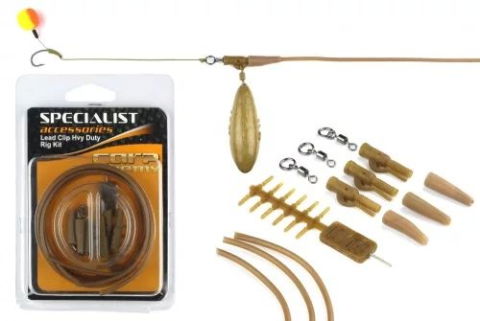Accesorii diverse - Carp Academy - Set Montura Plumb Pierdut Agrafa cu Inel, 3buc/plic
