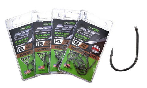 Carlige - Carp Pro - Carlige Wide Gape NT Series Nr.8, 10buc/plic