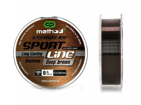 Fire Feeder - Fir Monofilament Carp Pro Sport Line Method + Flat Feeder 180 m