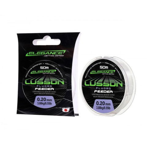 Fir Fluorocarbon - Fir Fluorocarbon Elegance Method Lusson Feeder 50 m