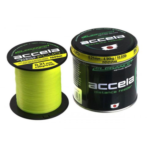 Fire Feeder - Fir Monofilament Elegance Method Accela Distance Feeder Fluo 1000 m