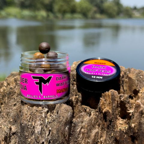 Boiles-uri - Feedermania - Dark Wafters Boilies & Barrels  - Mango