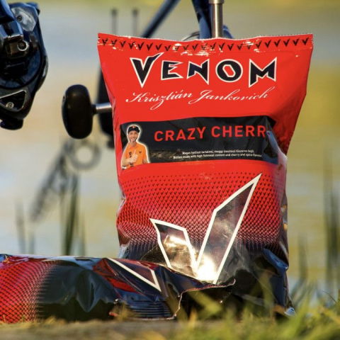 Boiles-uri - Feedermania - Venom Boilie 24 mm -Crazy Cherry