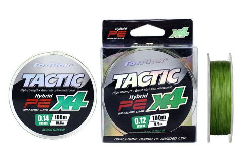 Fire Leadcore&Textil - Fir textil Formax Tactic PE X4 100 m