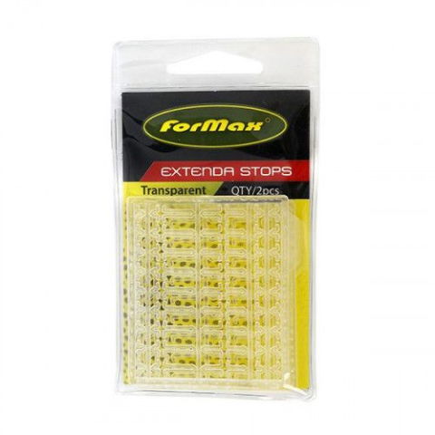 Accesorii diverse - Formax - Opritor Boilie Extenda Stopper Transparent 2x63 buc/plic