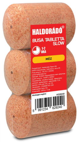 Peleti - Haldorado Tableta Busa Slow – Atractant Pescuit