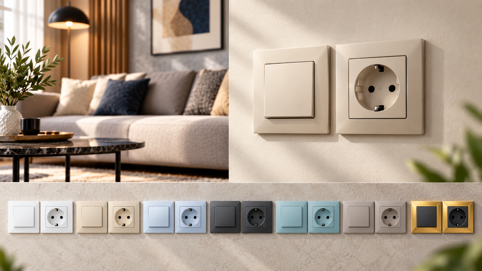 Panasonic Karre Plus 55: prize si intrerupatoare moderne pentru casa
