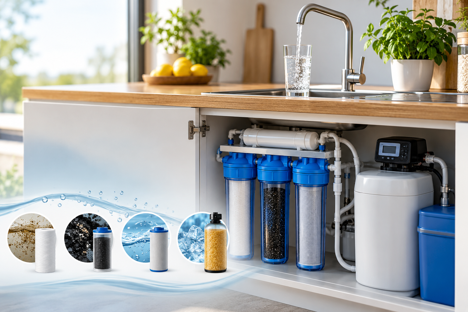 Cum alegi sistemul potrivit de filtrare a apei pentru casa? Ghid practic pentru apa mai curata