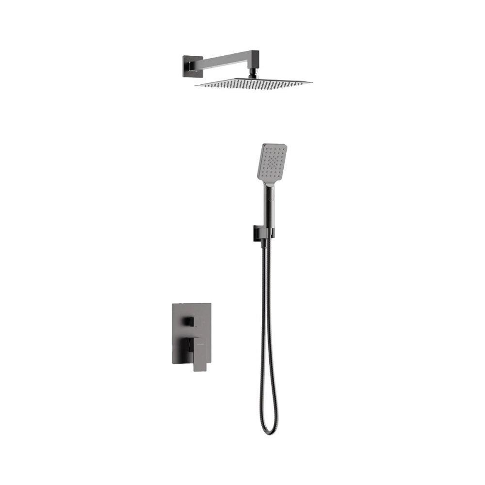 2420290 - Set dus montaj incastrat ARS gun metal VALVEX [1]