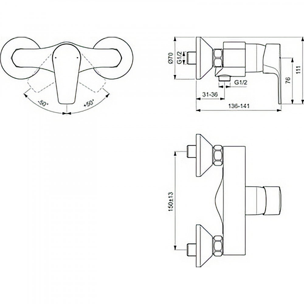 Baterie dus CERAFINE D Ideal Standard [4]
