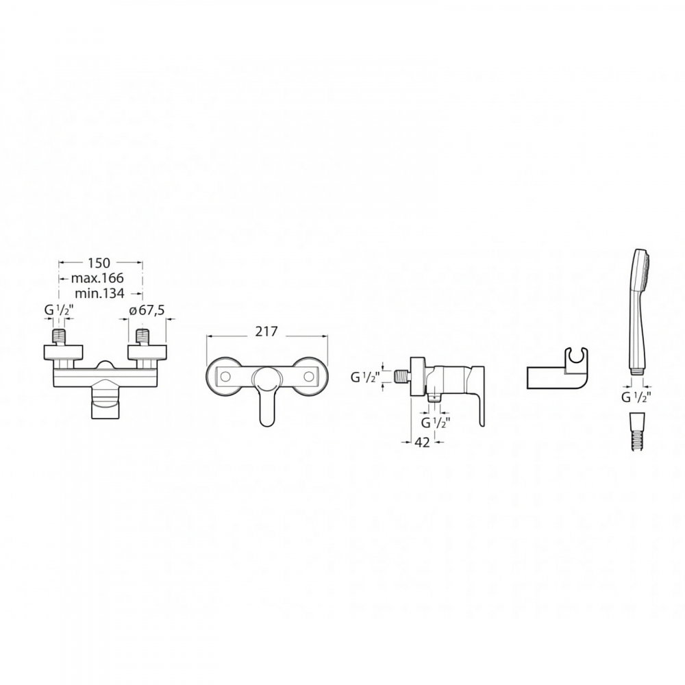 Baterie dus L20 cu accesorii incluse Roca [2]