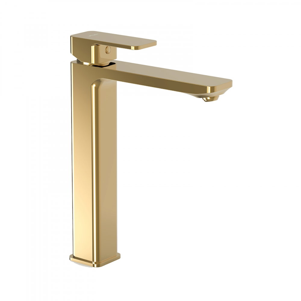 Baterie stativa inalta pentru lavoar LOFT Gold Valvex [1]
