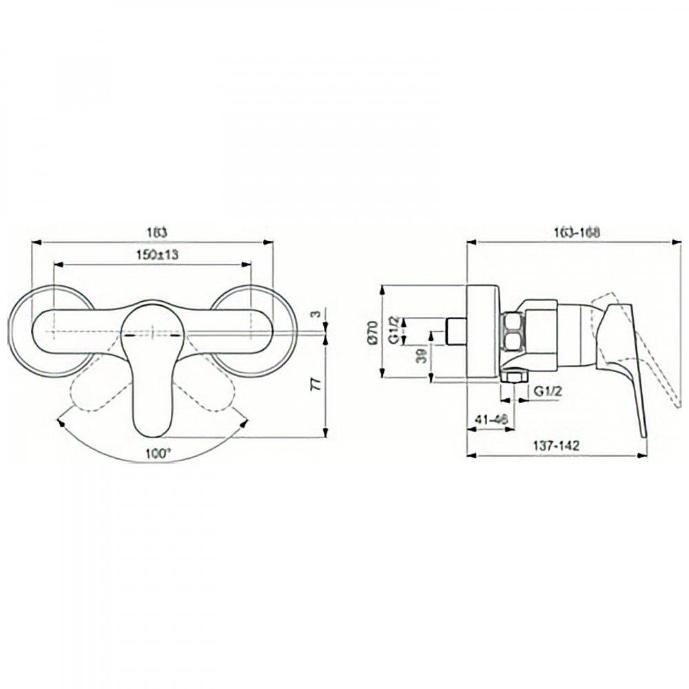 Baterie dus Cerabase Ideal Standard [4]