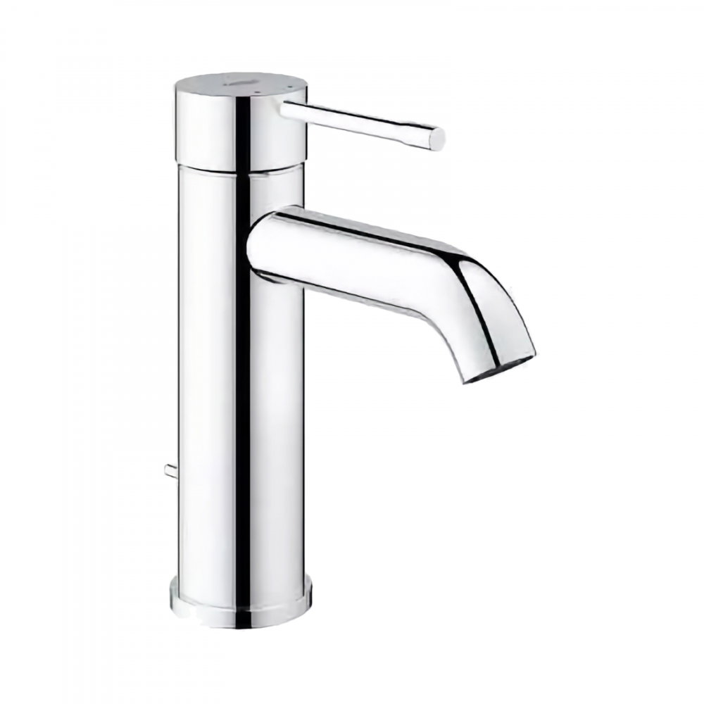 Baterie lavoar Grohe Essence S size, pipa rotunjita, ventil pop-up, crom [1]